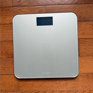 Silver Digital Bathroom Scale